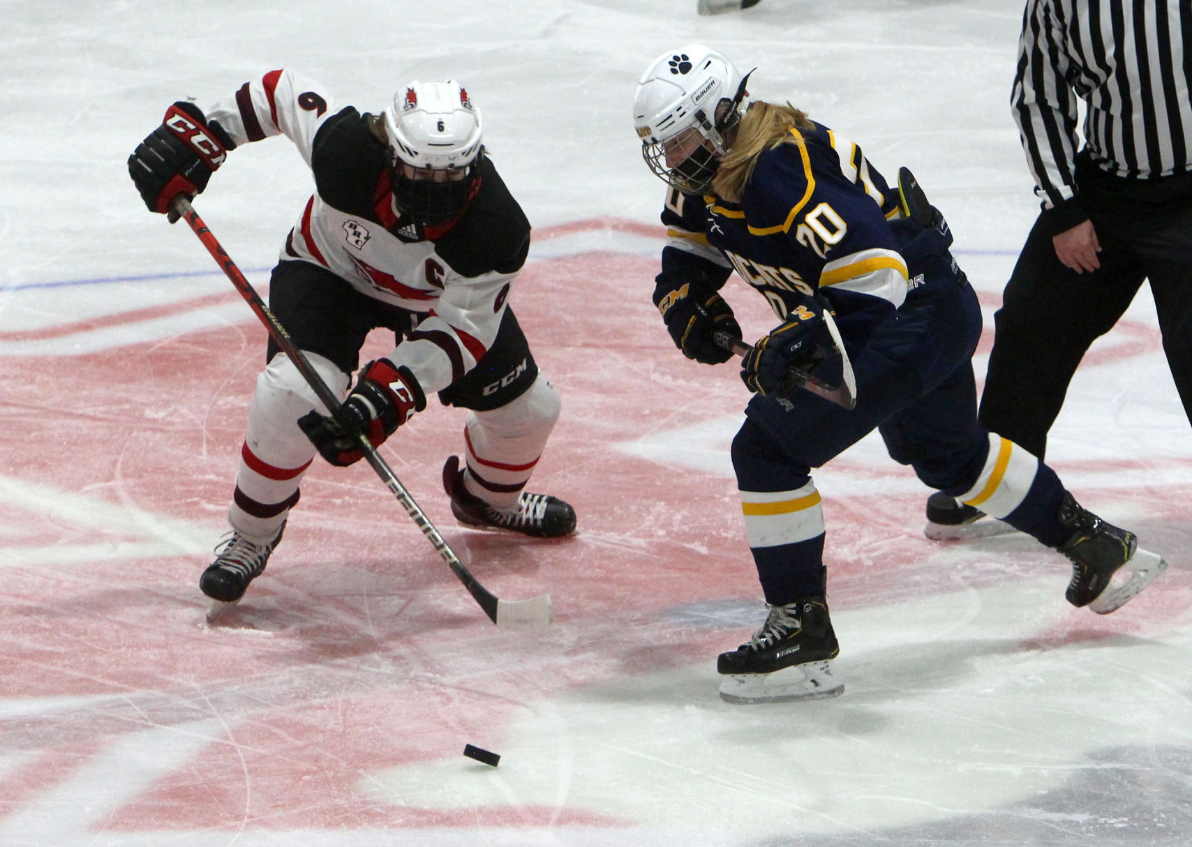 Girls Hockey State Championship: Chippewa Falls/Menomonie vs University School of Milwaukee in Wisconsin Rapids 2-20-21